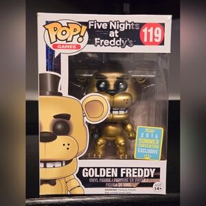 Funko Pop Golden Freddy Vinyl Figure 2016 Summer Convention Exclusive #119